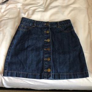 denim skirt